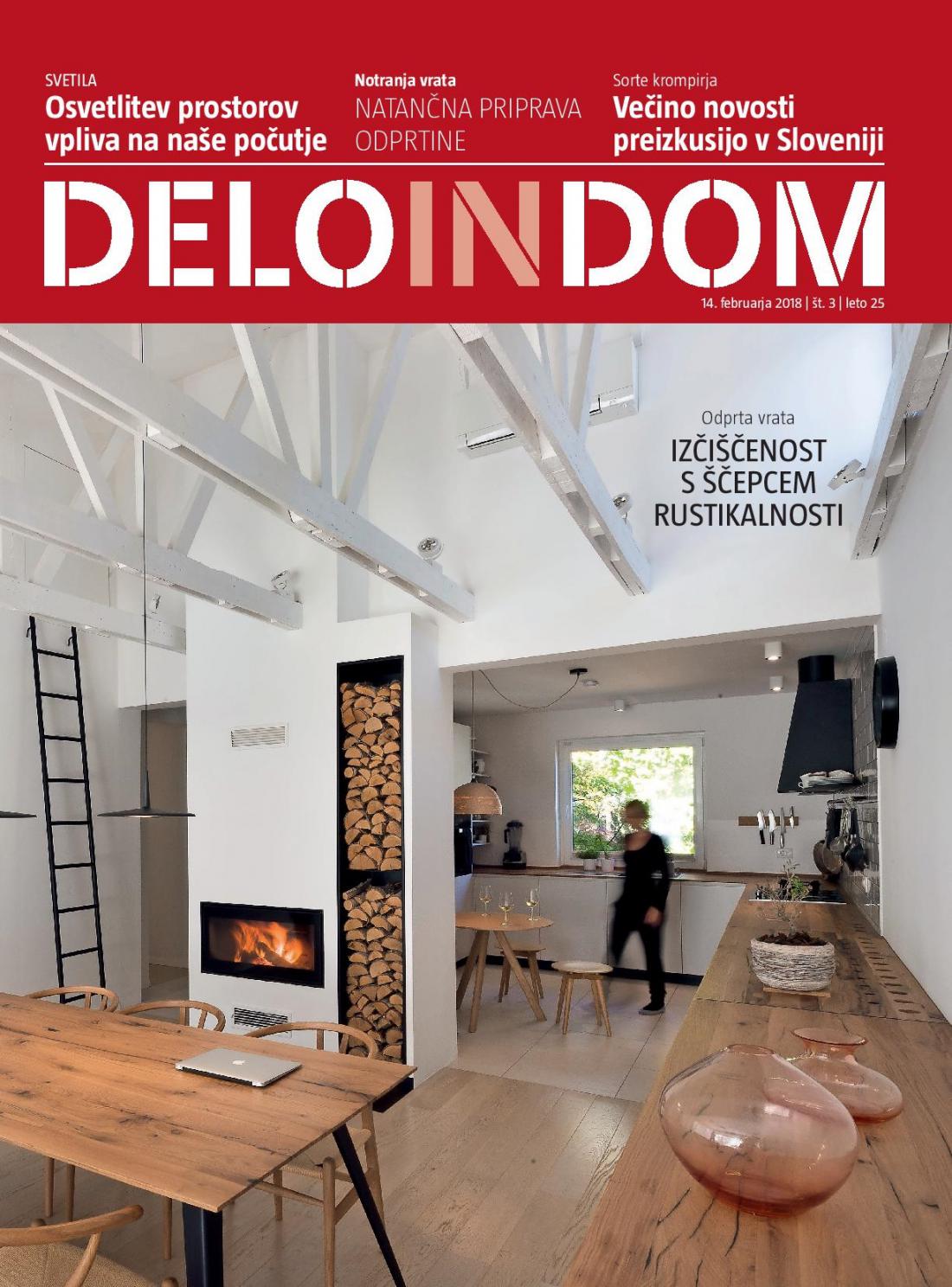 Naslednja številka priloge Deloindom bo Delu in Slovenskim novicam priložena 28. februarja 2018.