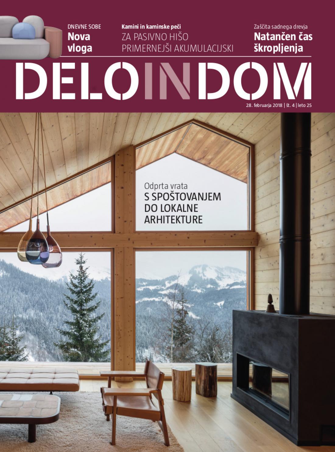 Naslednja številka priloge Deloindom bo Delu in Slovenskim novicam priložena 7. marca 2018.