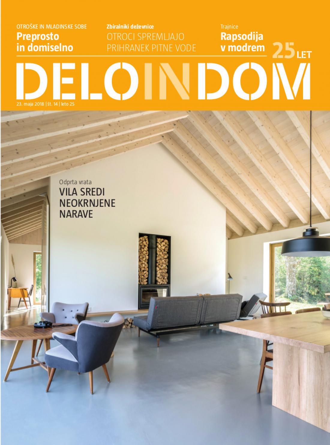 Naslednja številka priloge Deloindom bo Delu in Slovenskim novicam priložena 6. junija 2018.